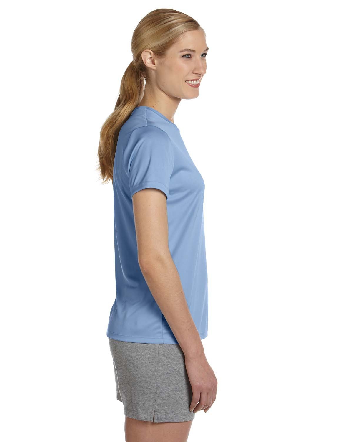 4830 Hanes Ladies Cool DRI with FreshIQ Performance T-Shirt - Siide Image