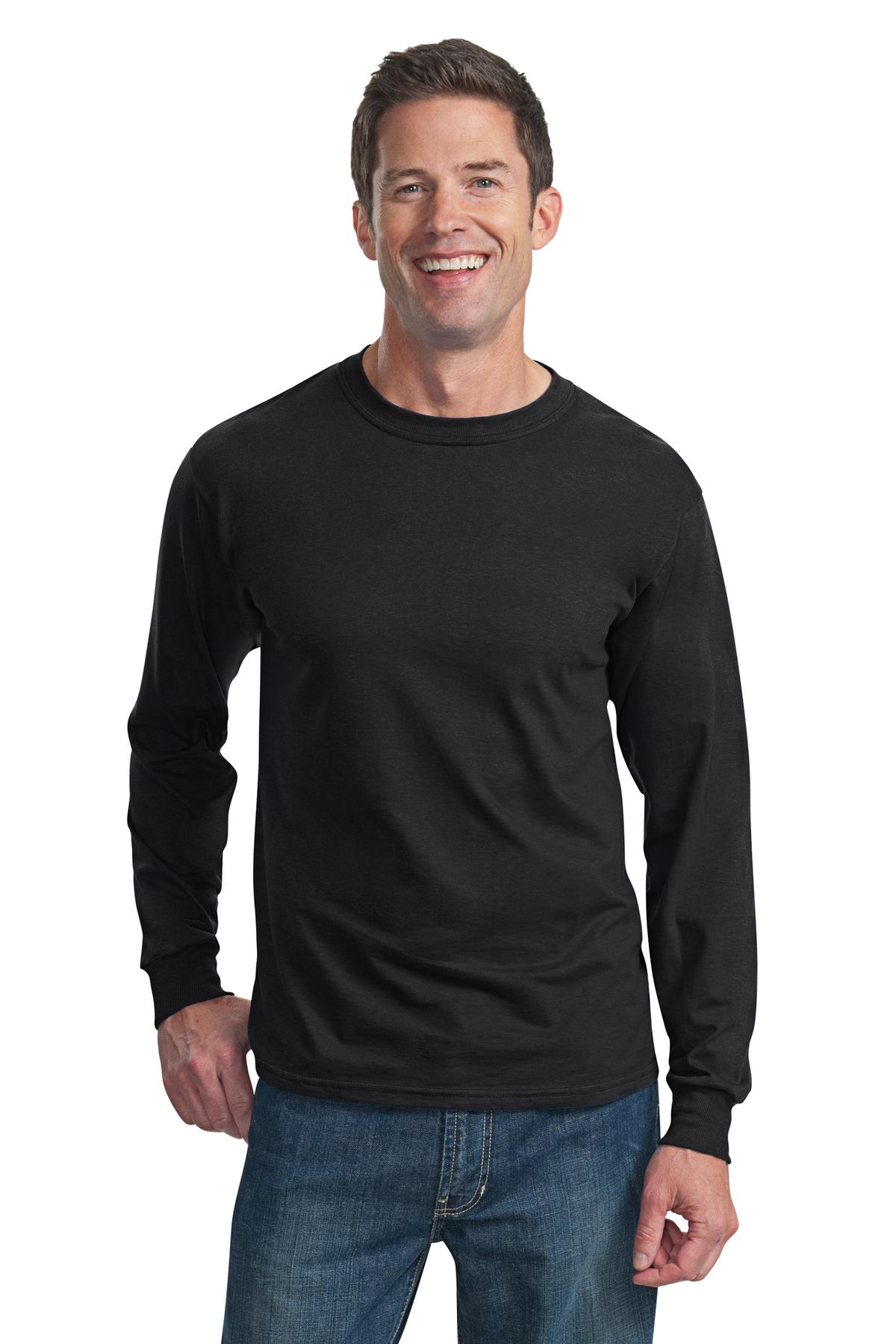4930 Fruit of the Loom HD Cotton ™ 100% Cotton Long Sleeve T-Shirt Zoom Image