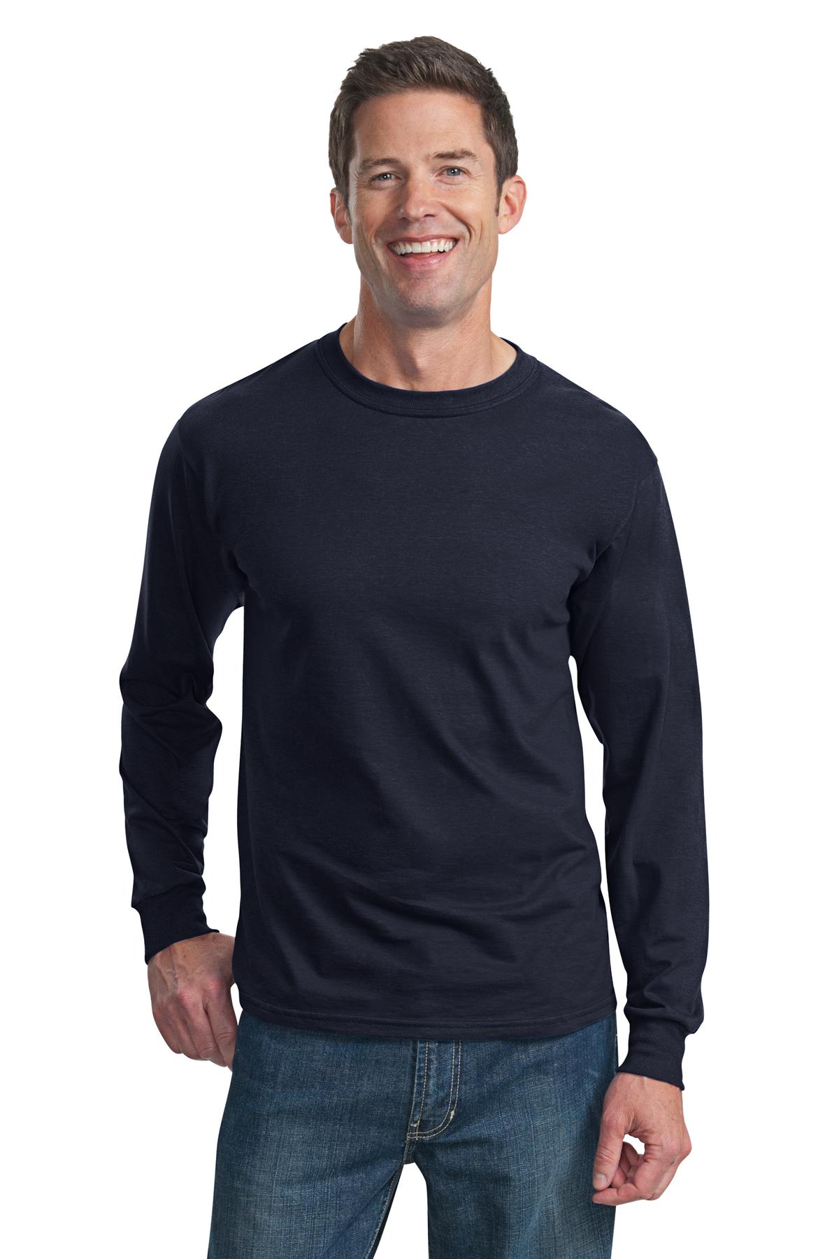 4930 Fruit of the Loom HD Cotton ™ 100% Cotton Long Sleeve T-Shirt