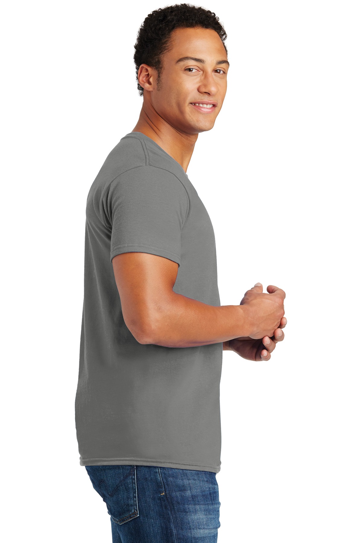 4980 Hanes Unisex Perfect-T T-Shirt - Siide Image