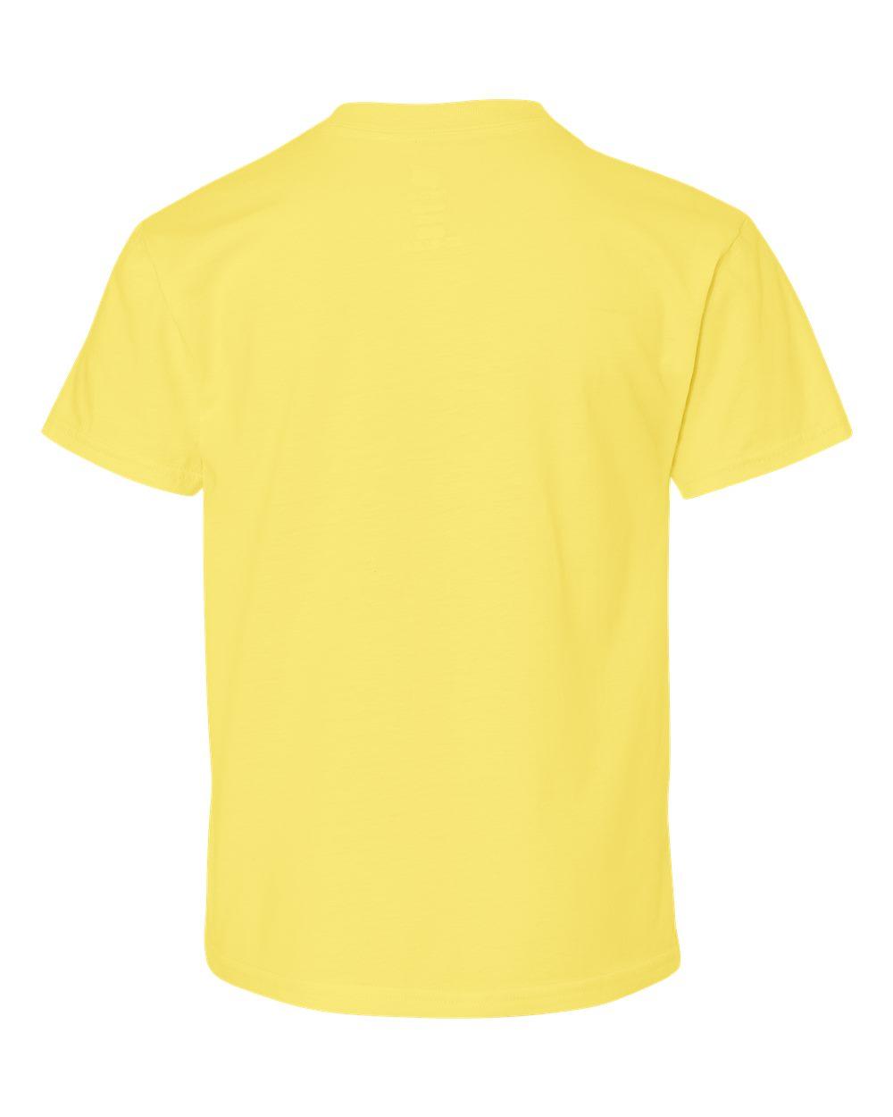 498Y Hanes Youth Perfect-T T-Shirt - Back Image