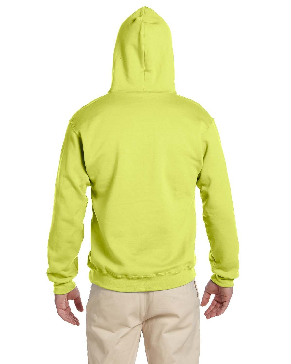 4997 Jerzees Adult Nublend Fleece Pullover Hooded Sweatshirt - Back Image