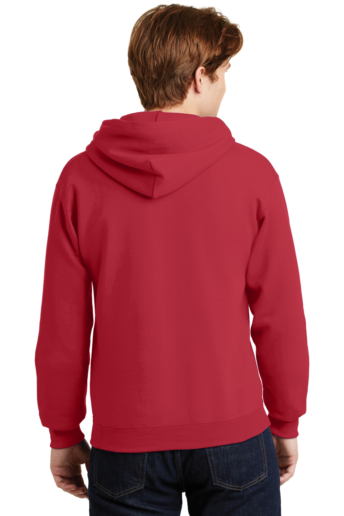 4997M Jerzees SUPER SWEATS NuBlend - Pullover Hooded Sweatshirt. - Back Image
