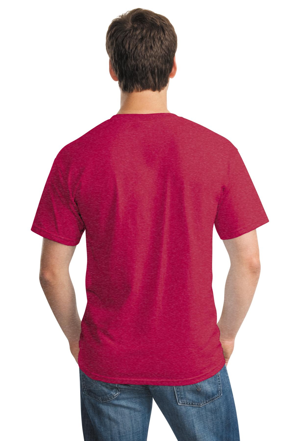 5000 Gildan Heavy Cotton T-Shirt - Back Image