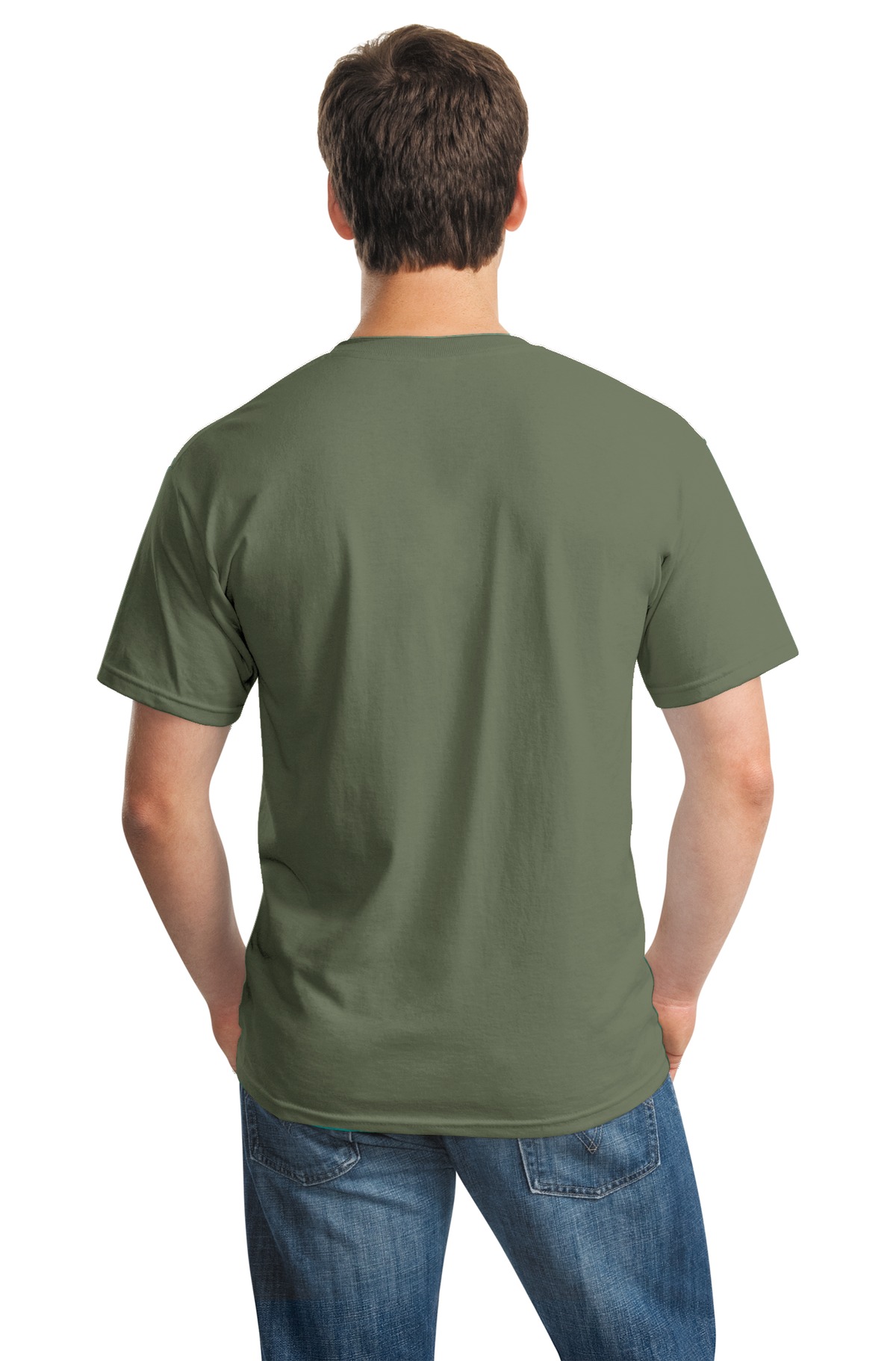 5000 Gildan Heavy Cotton T-Shirt - Back Image