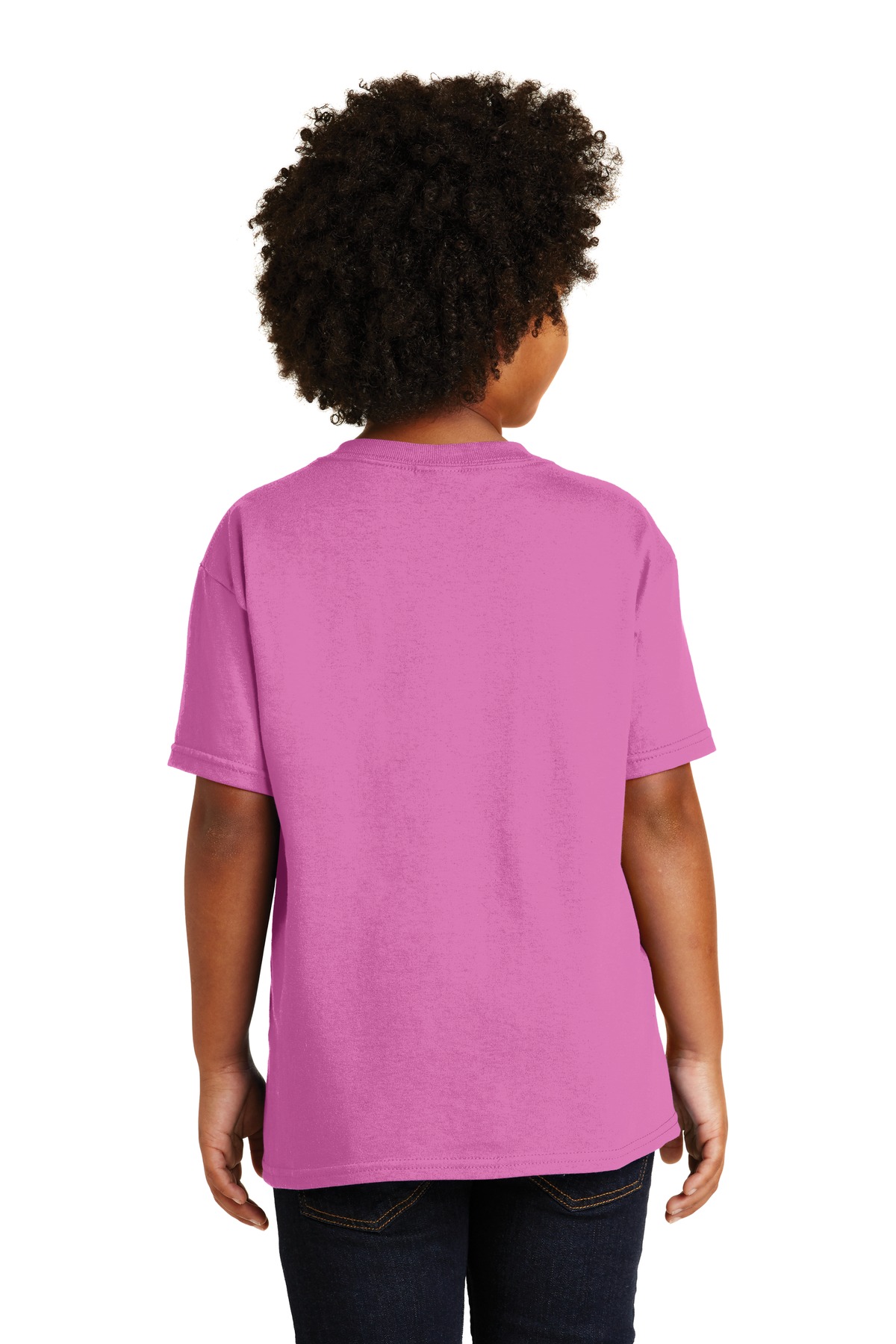 5000B Gildan Heavy Cotton Youth T-Shirt - Back Image
