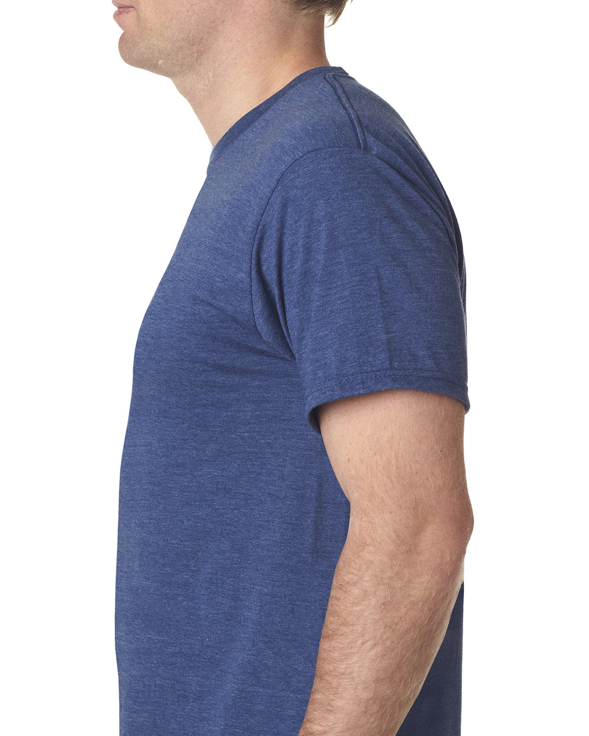 5010 Bayside USA-Made Ringspun 50/50 Heather Unisex T-Shirt 5010 Bayside USA-Made Ringspun 50/50 Heather Unisex T-Shirt - Siide Image