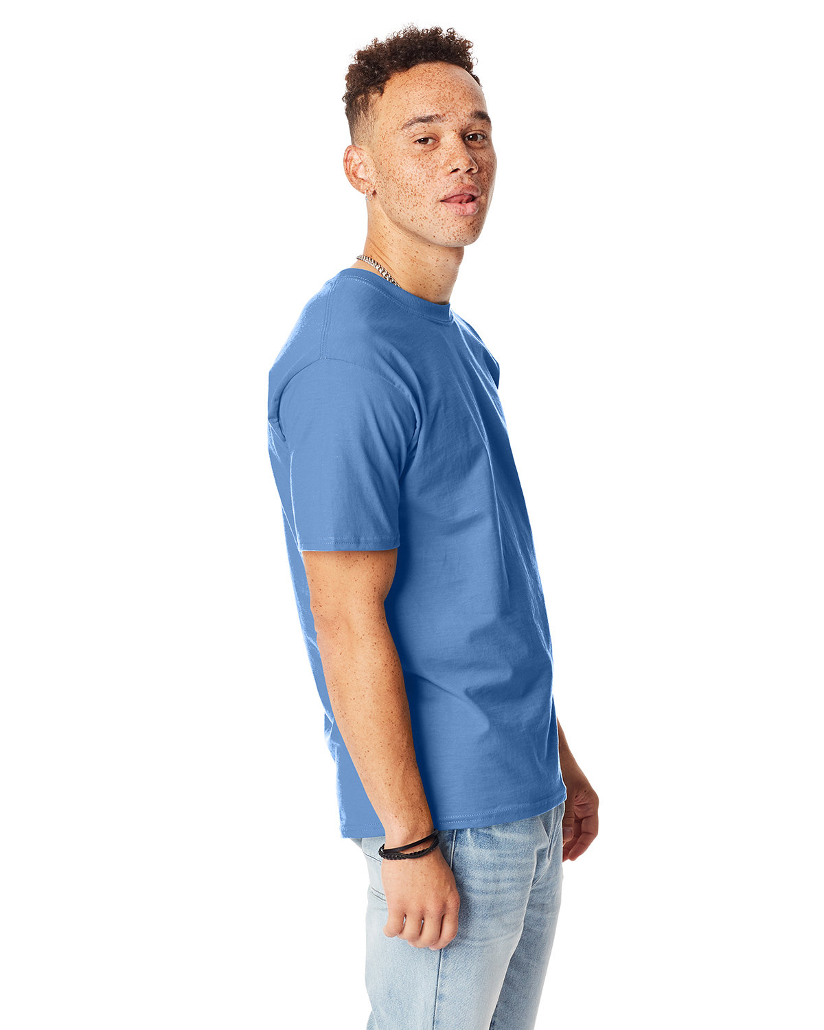 5180 Hanes Unisex Beefy T Shirt - Siide Image