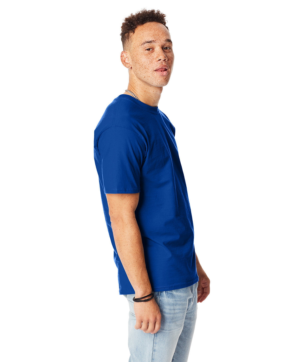 5180 Hanes Unisex Beefy T Shirt - Siide Image
