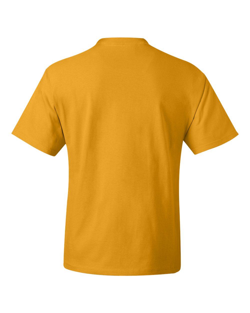 5180 Hanes Unisex Beefy T Shirt - Back Image