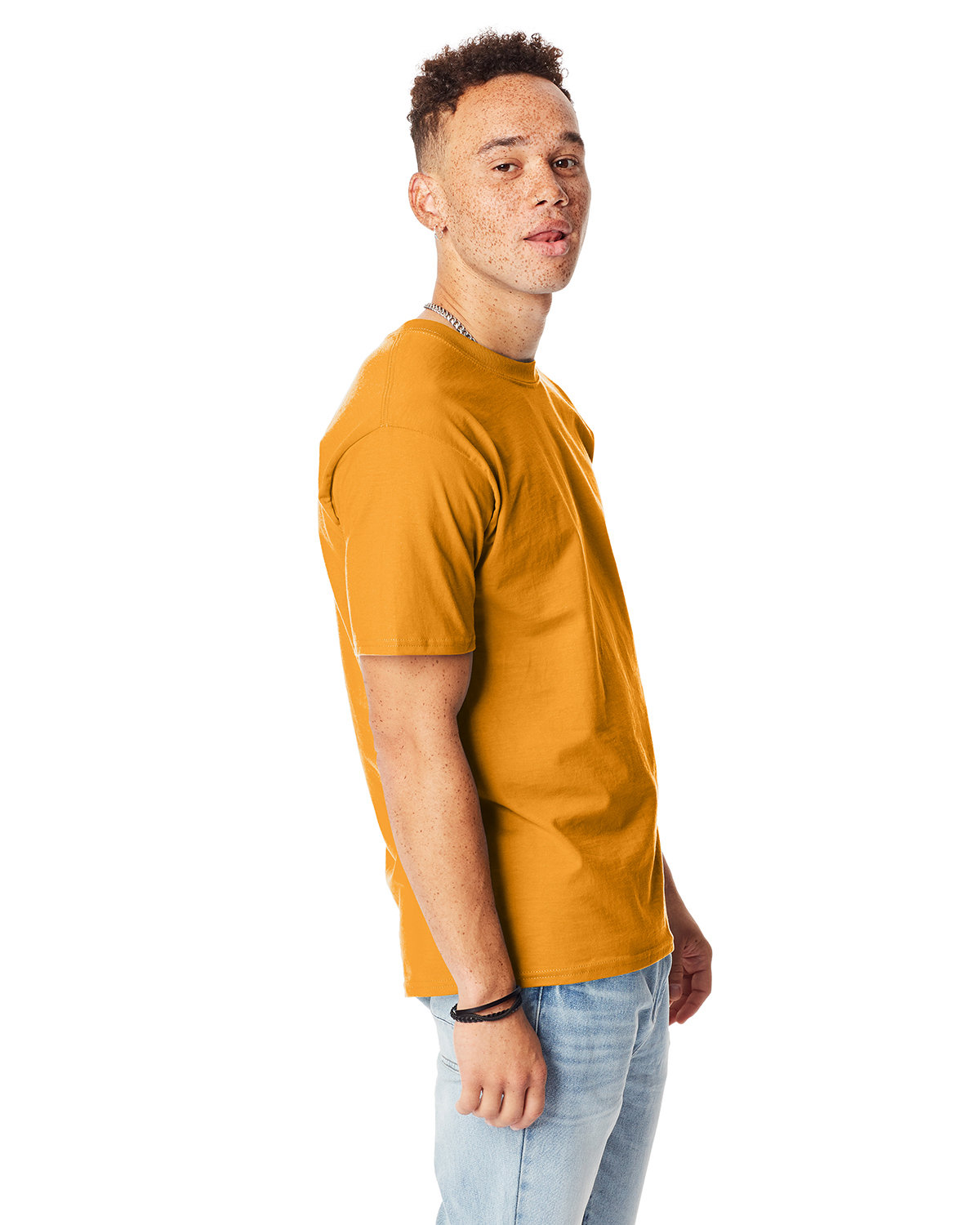 5180 Hanes Unisex Beefy T Shirt - Siide Image