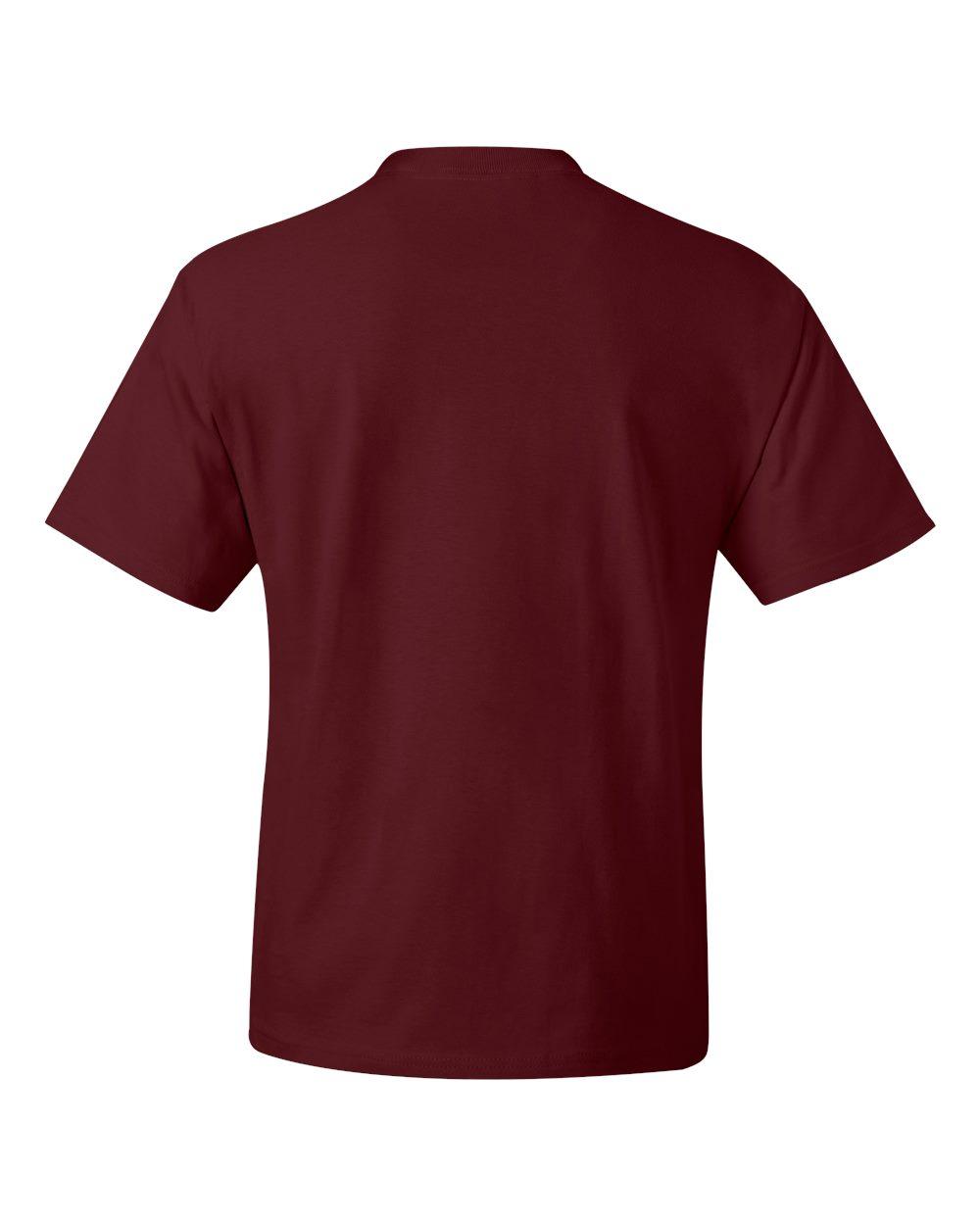 5180 Hanes Unisex Beefy T Shirt - Back Image