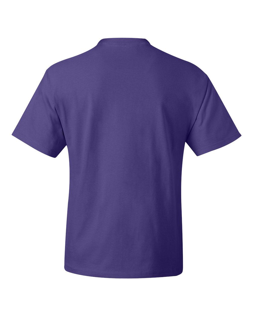 5180 Hanes Unisex Beefy T Shirt - Back Image