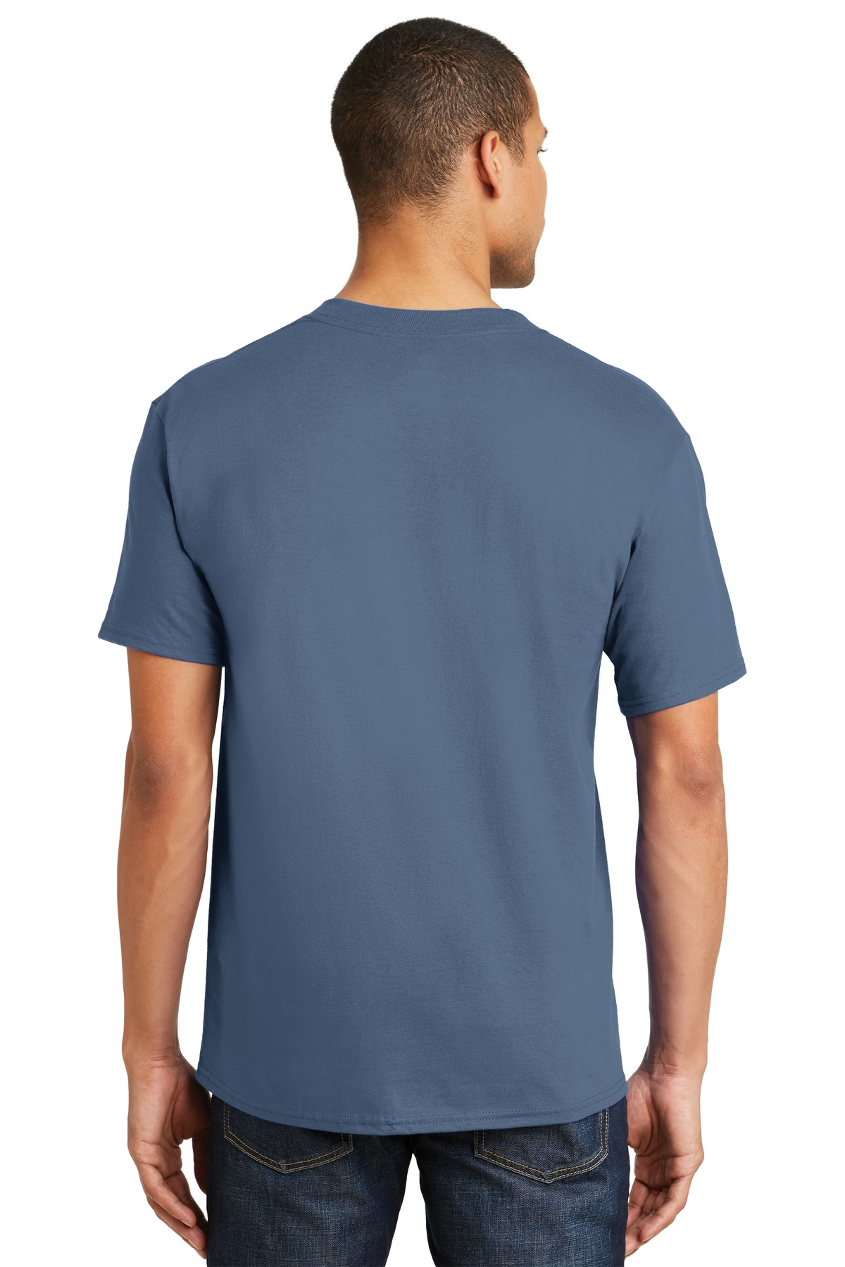 5180 Hanes Unisex Beefy T Shirt - Back Image