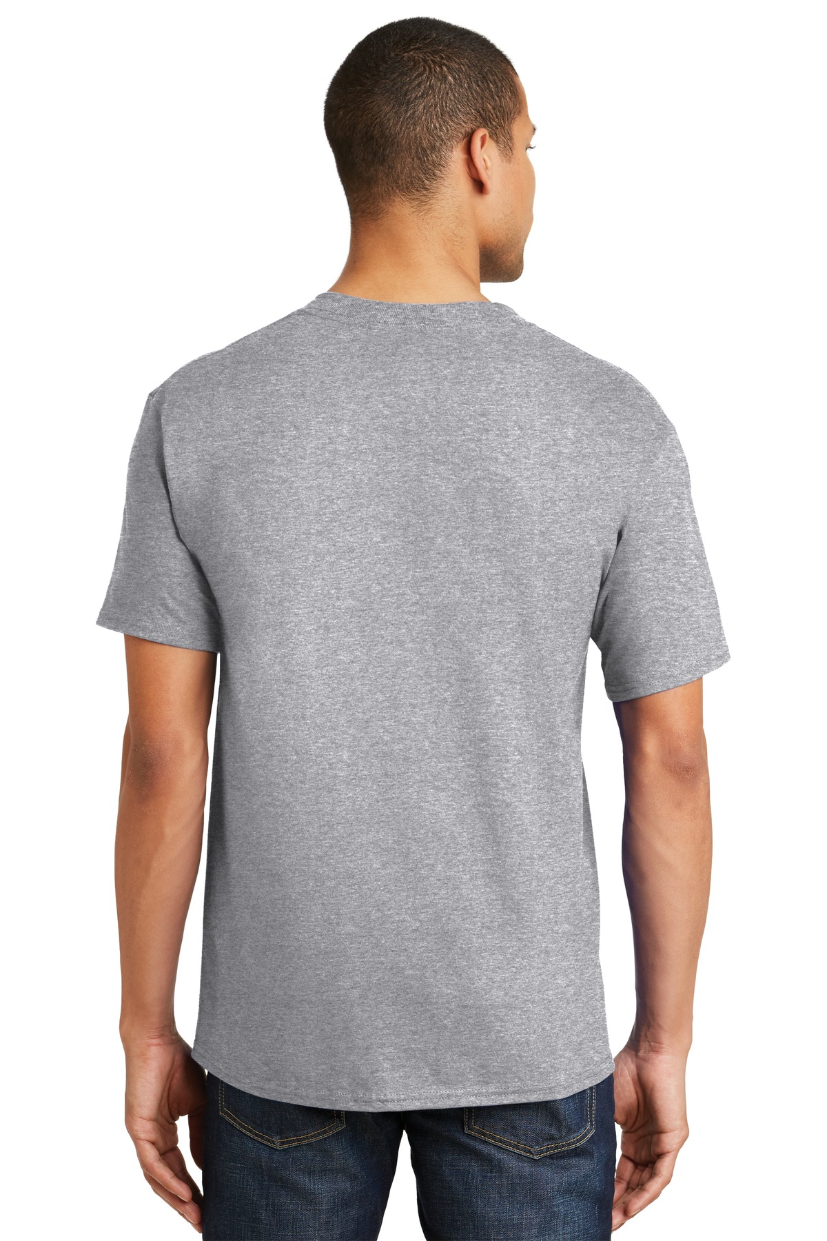 5180 Hanes Unisex Beefy T Shirt - Back Image