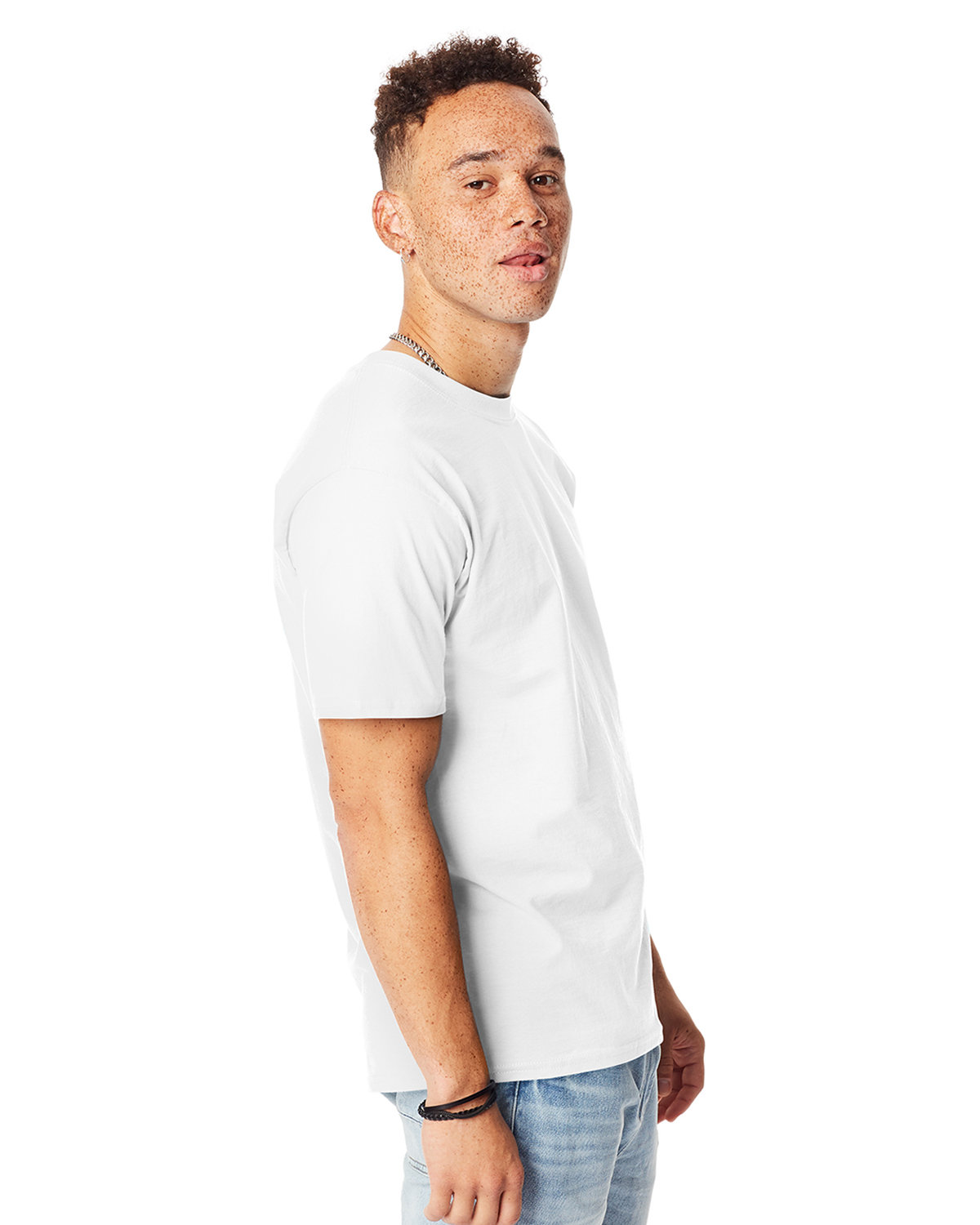 5180 Hanes Unisex Beefy T Shirt - Siide Image