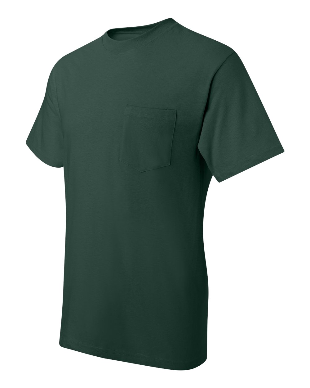 Hanes Direct to Film (DTF) 5190 - Beefy-T® with a Pocket - Siide Image