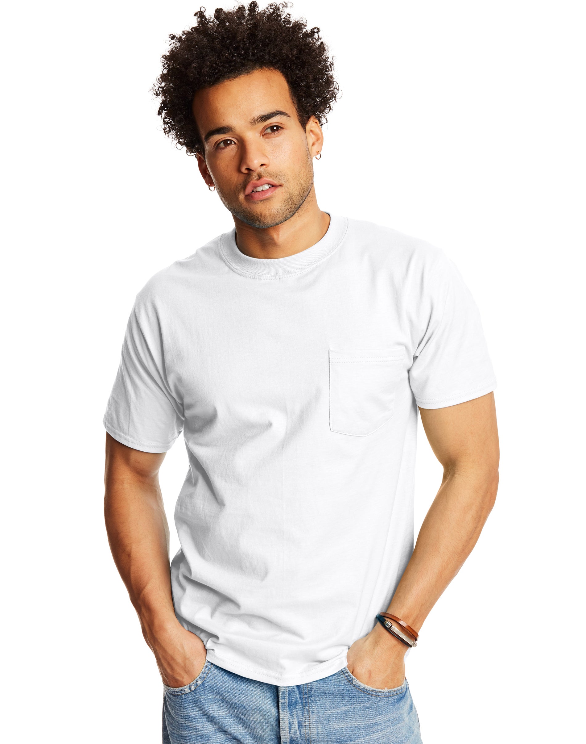5190 Hanes - Beefy-T® with a Pocket 5190 Hanes - Beefy-T® with a Pocket