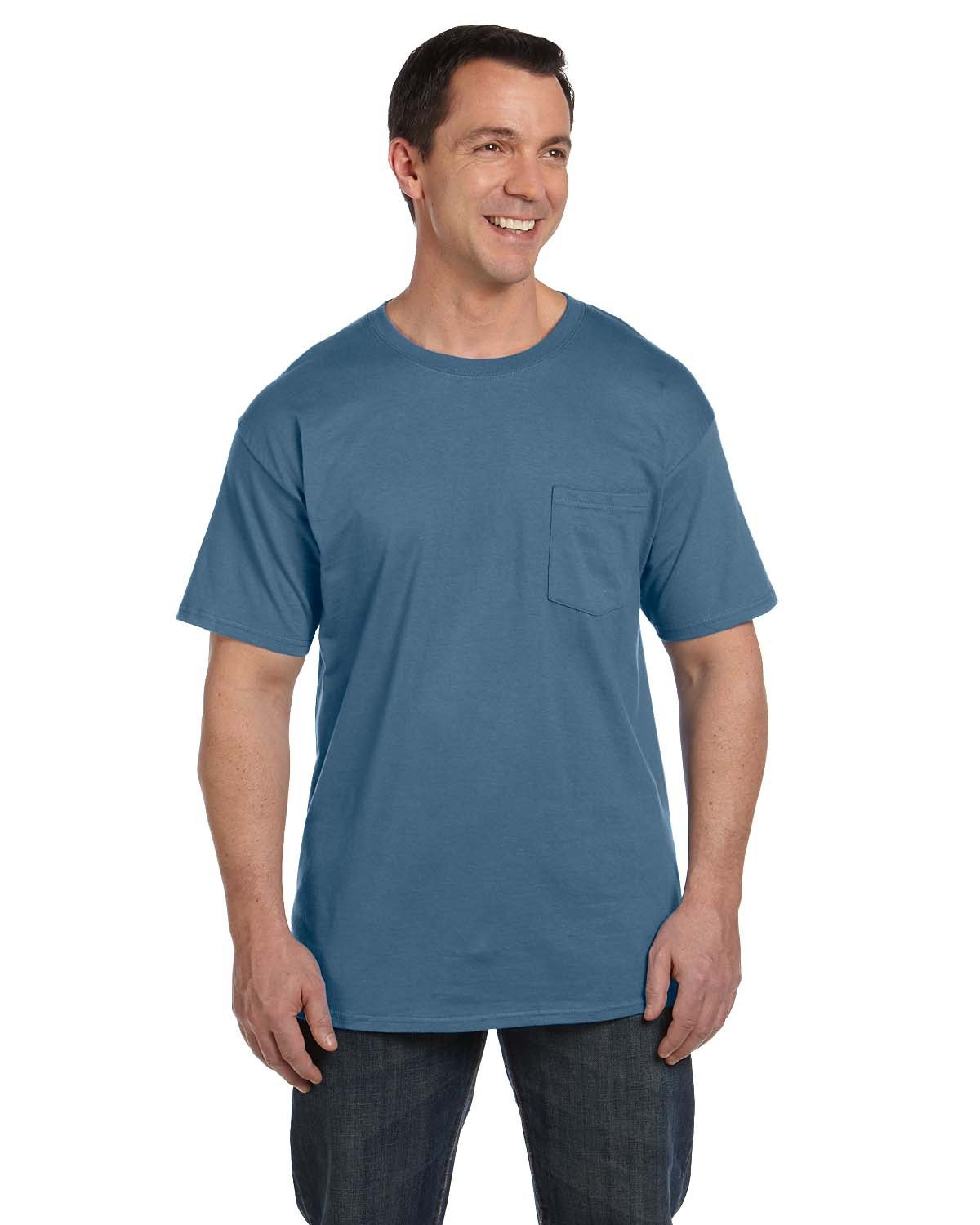 5190P Hanes Adult Beefy-T with Pocket