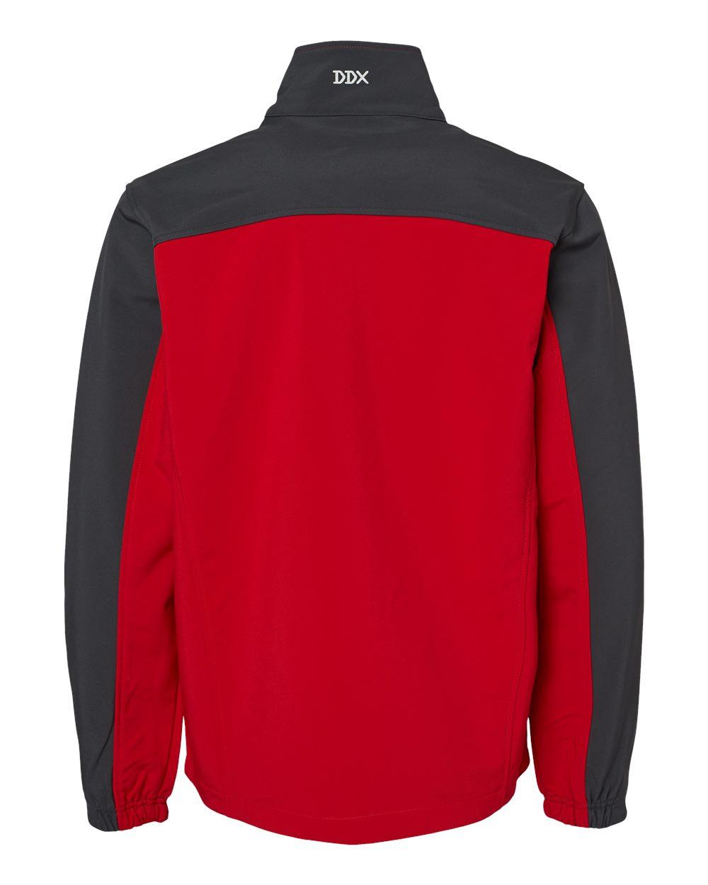 5350T Dri Duck Motion Soft Shell Jacket Tall Sizes - Back Image