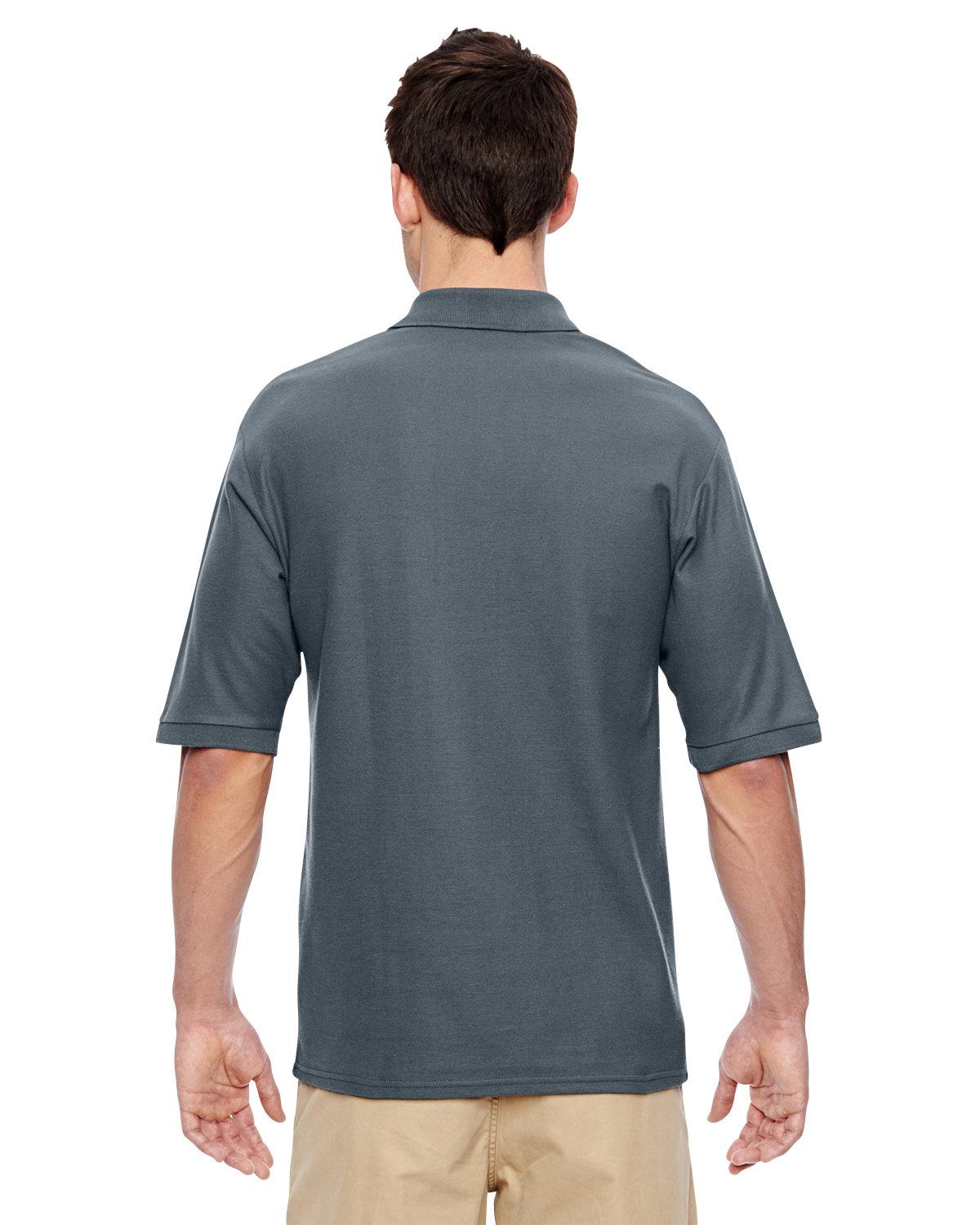 537MSR Jerzees Adult Easy Care Polo - Back Image