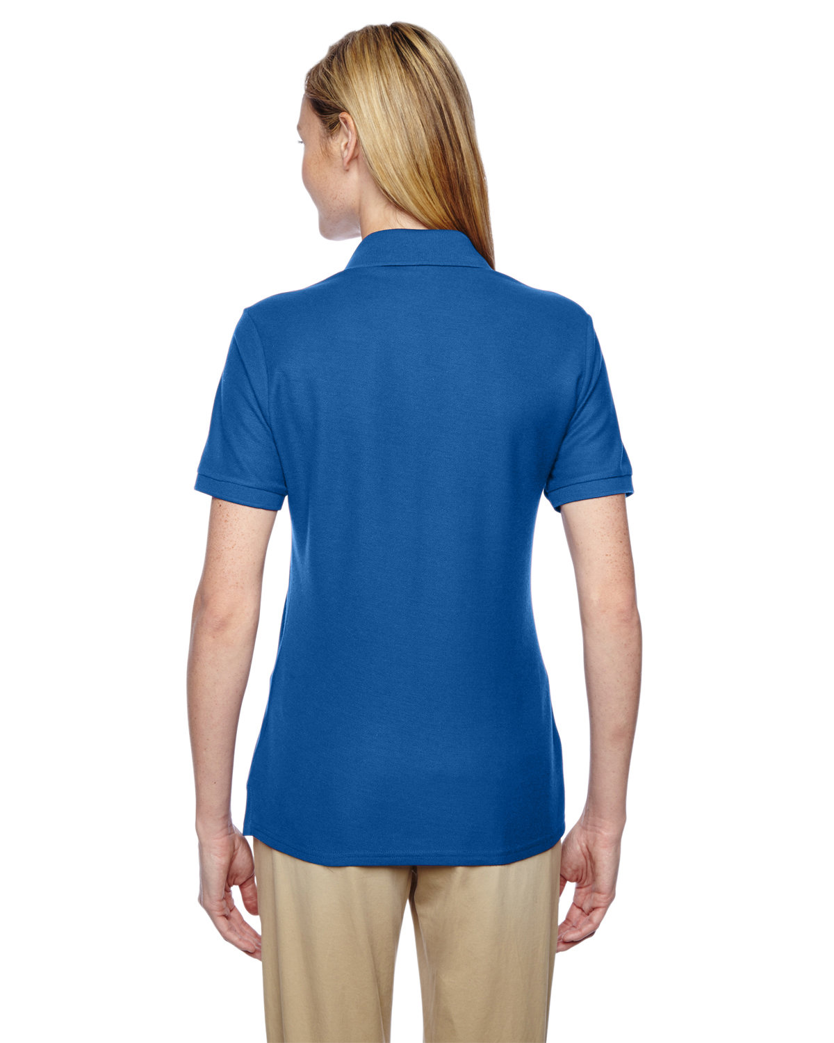 537WR Jerzees Womens Easy Care Piqué Sport Shirt 537WR Jerzees Womens Easy Care Piqué Sport Shirt - Back Image