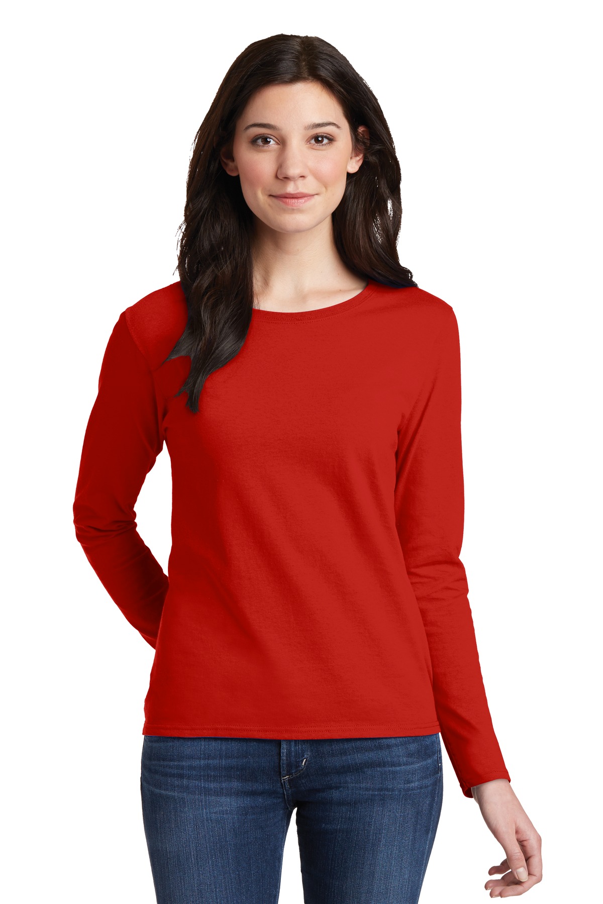5400L Gildan Heavy Cotton Women’s Long Sleeve T-Shirt