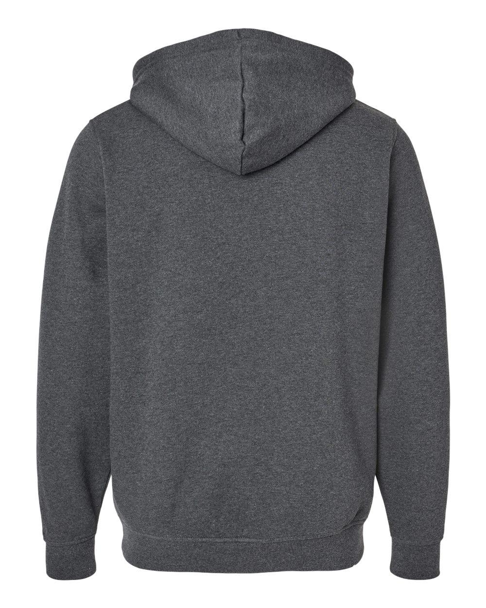 5414 Augusta Drop Ship Unisex 60/40 Fleece Hoodie - Back Image