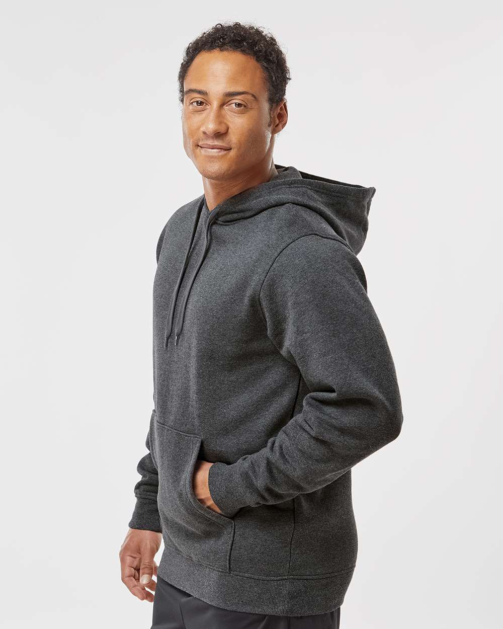 5414 Augusta Drop Ship Unisex 60/40 Fleece Hoodie - Siide Image