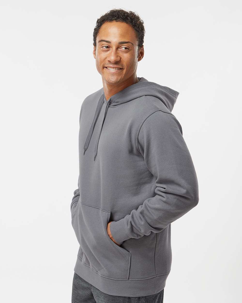 5414 Augusta Drop Ship Unisex 60/40 Fleece Hoodie - Siide Image