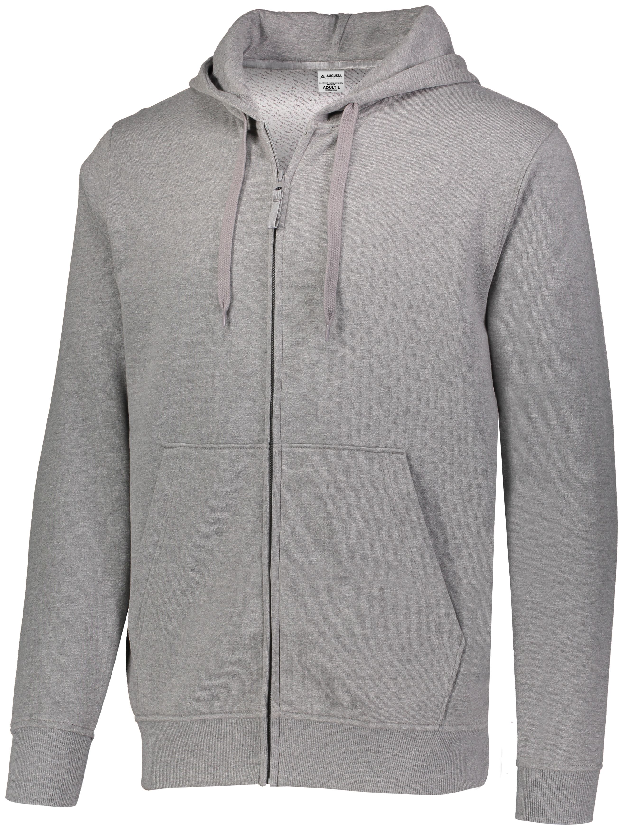 5418 Augusta Sportswear Adult 60/40 Fleece Full-Zip Hooded Sweatshirt 5418 Augusta Sportswear Adult 60/40 Fleece Full-Zip Hooded Sweatshirt