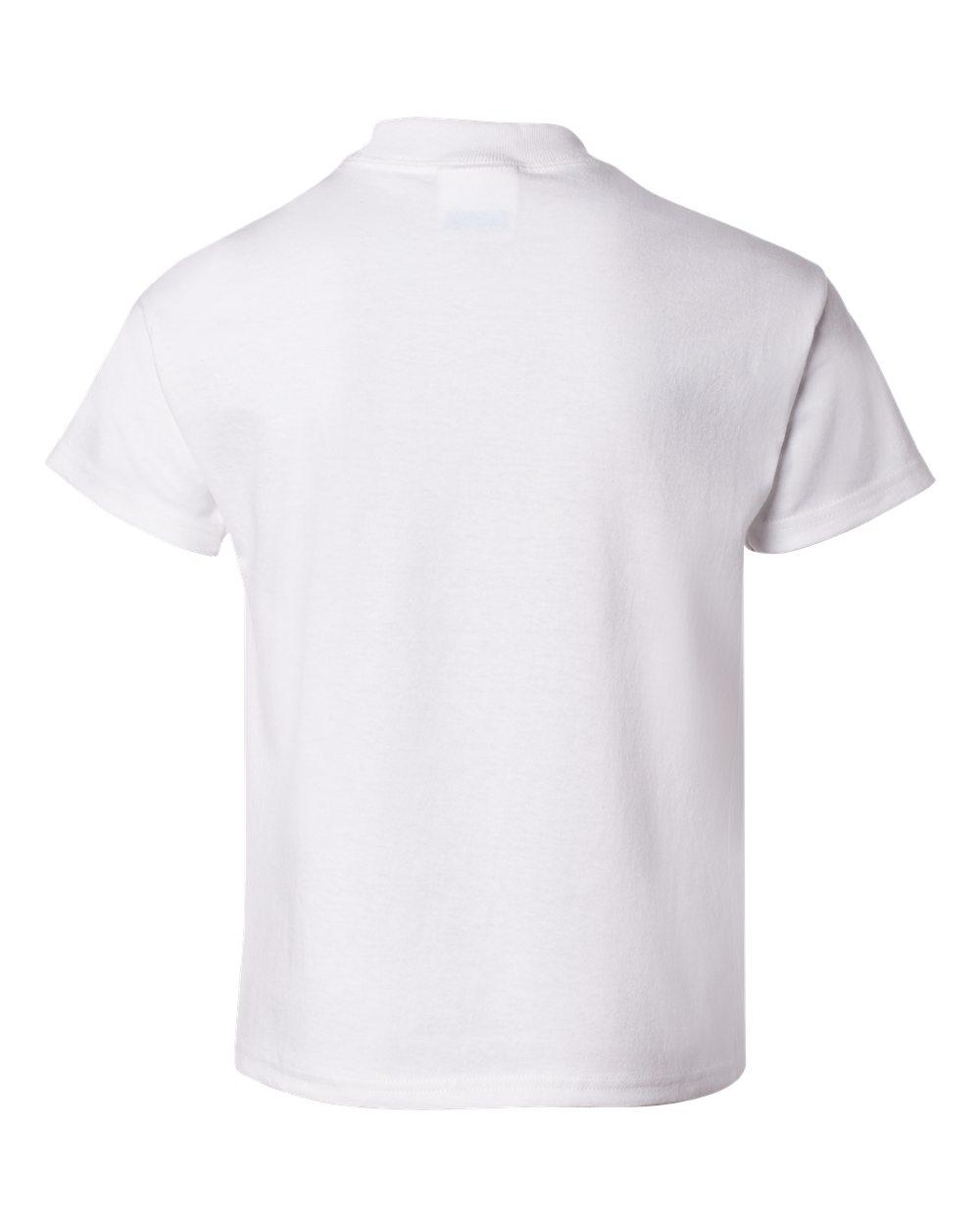 5480 Hanes Youth Comfortsoft Cotton T-Shirt - Back Image