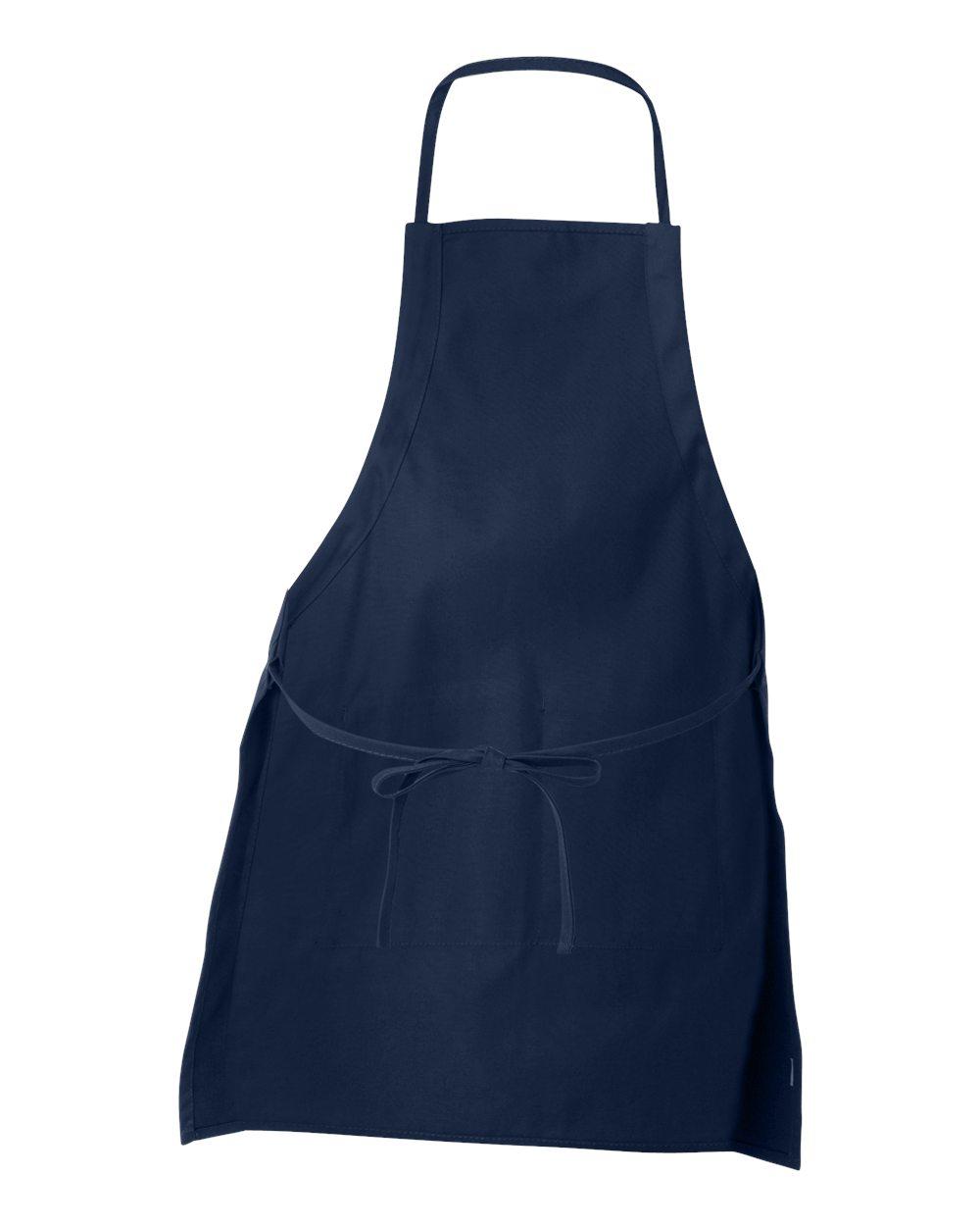 5502 Liberty Bags Two-Pocket Butcher Apron - Back Image