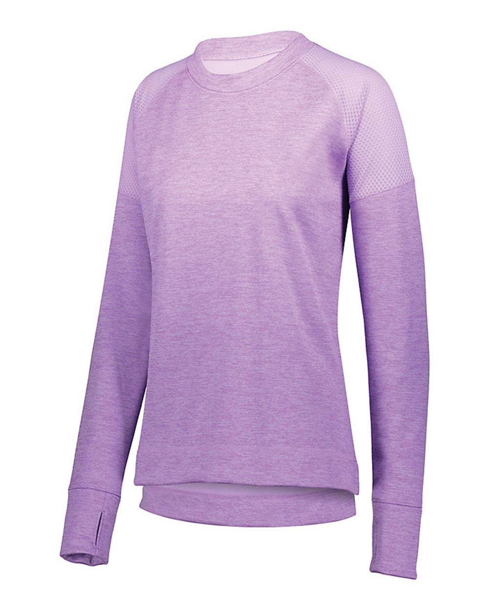 5575 Augusta Sportswear Womens Tonal Heather Pullover - Siide Image