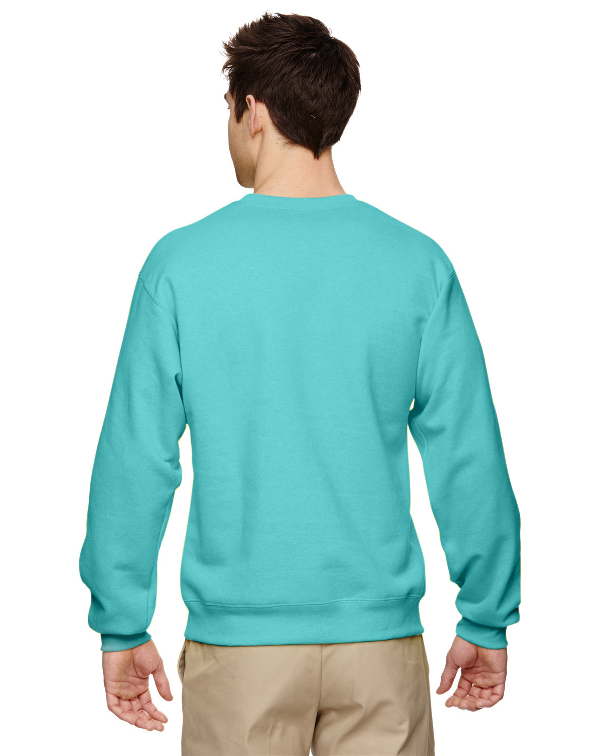 562 Jerzees Adult NuBlend Fleece Crew - Back Image