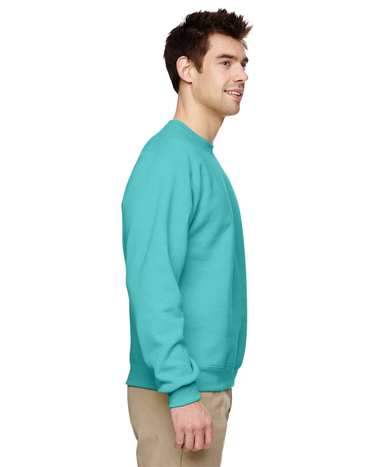 562 Jerzees Adult NuBlend Fleece Crew - Siide Image
