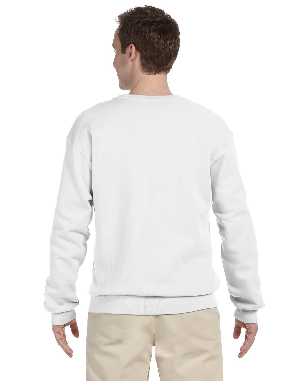 562 Jerzees Adult NuBlend Fleece Crew - Back Image