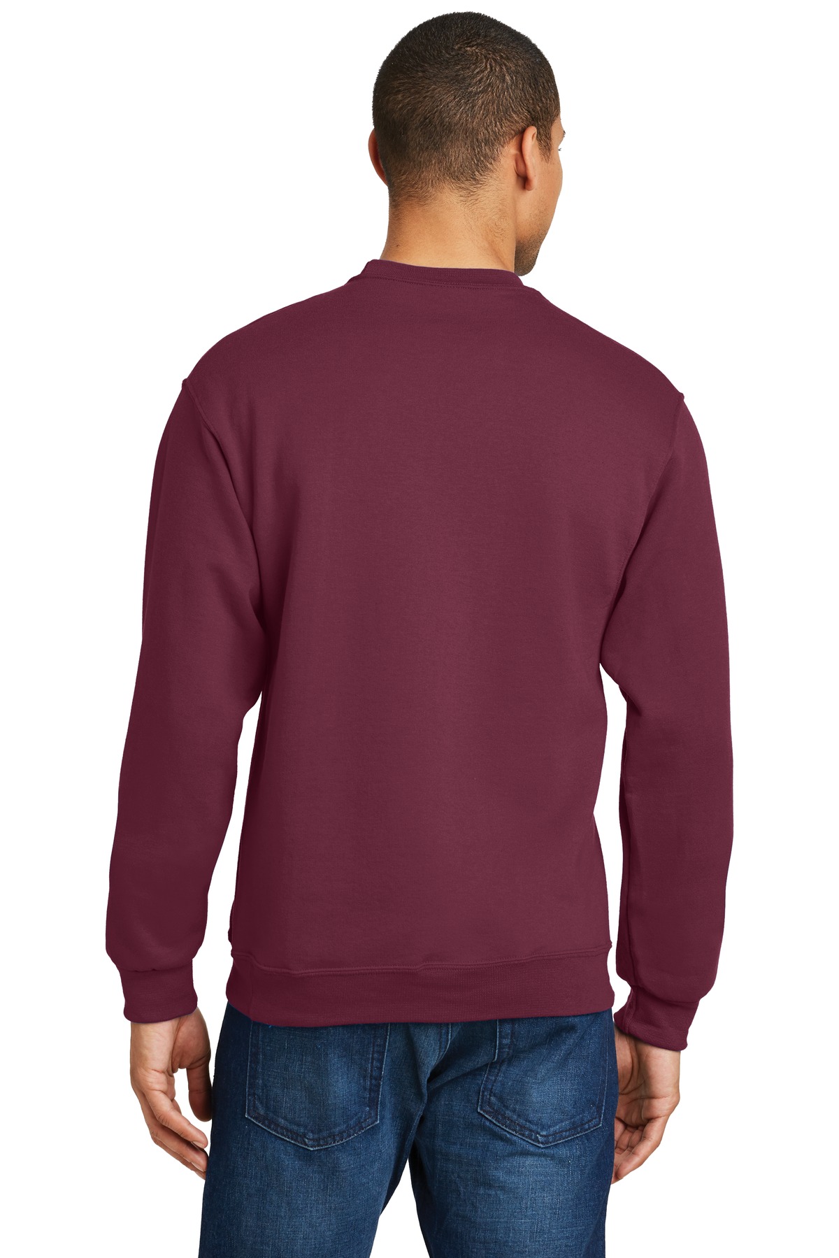 562M Jerzees - NuBlend Crewneck Sweatshirt. - Back Image