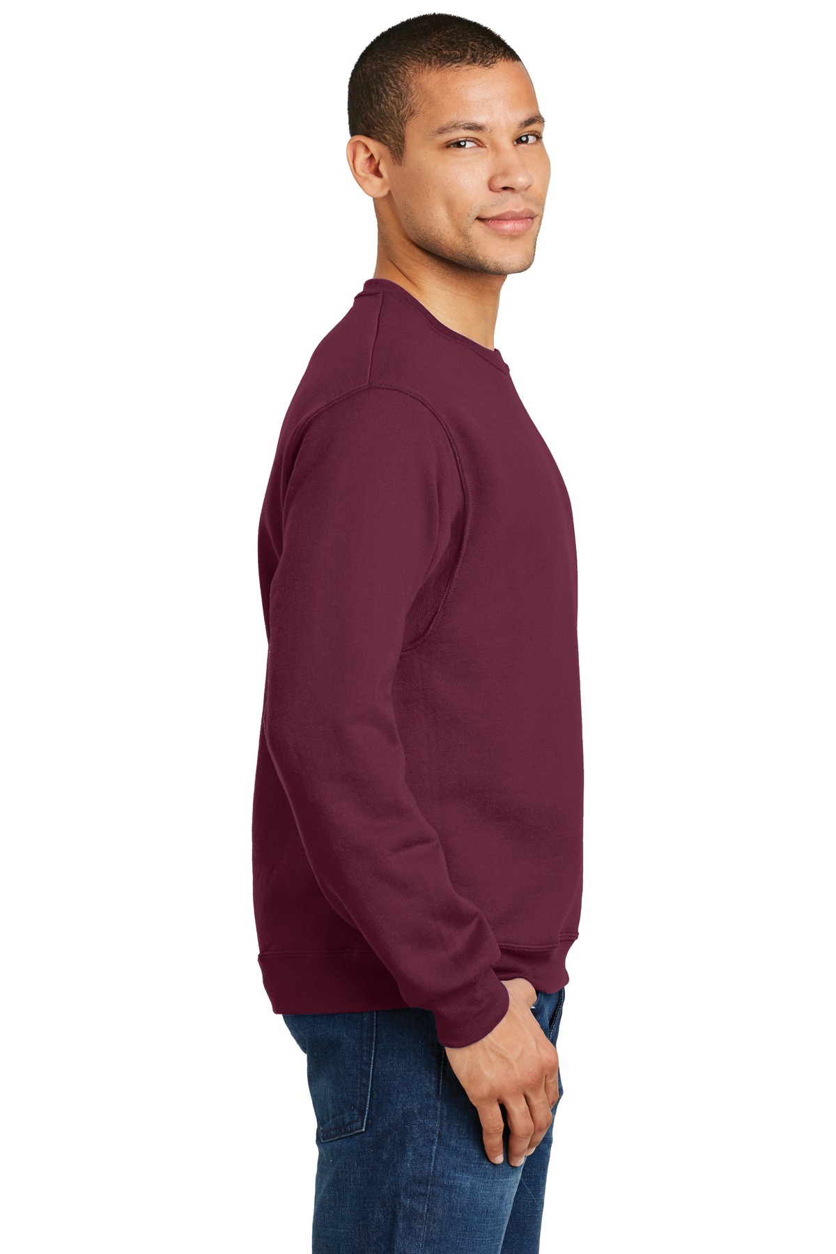 562M Jerzees - NuBlend Crewneck Sweatshirt. - Siide Image