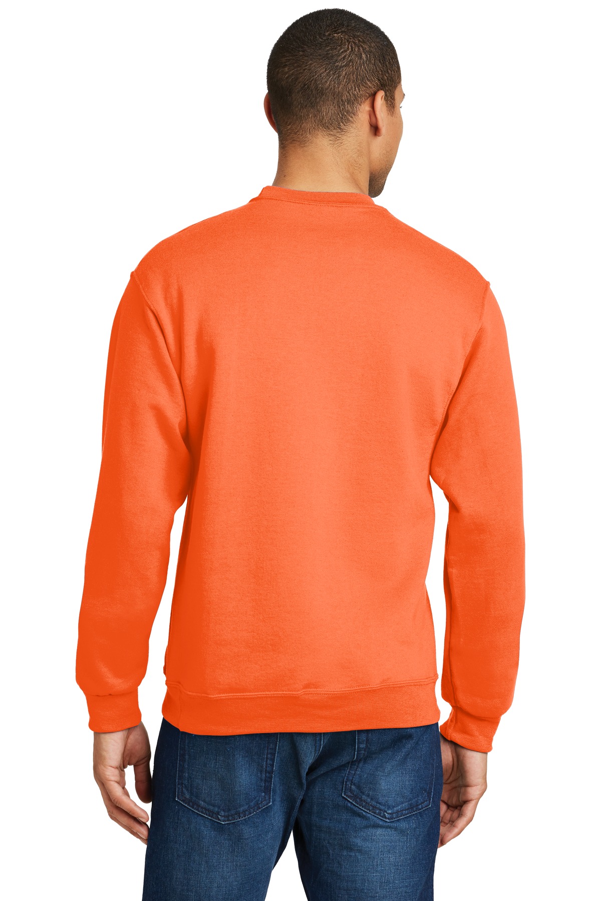 562M Jerzees - NuBlend Crewneck Sweatshirt. - Back Image