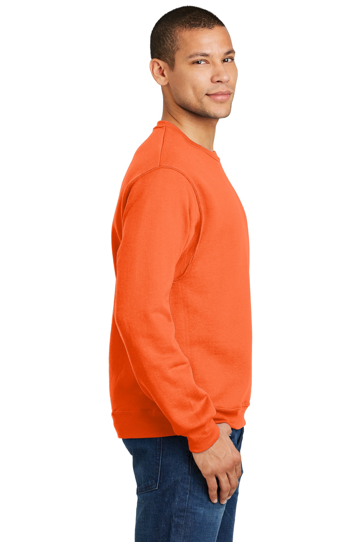562M Jerzees - NuBlend Crewneck Sweatshirt. - Siide Image