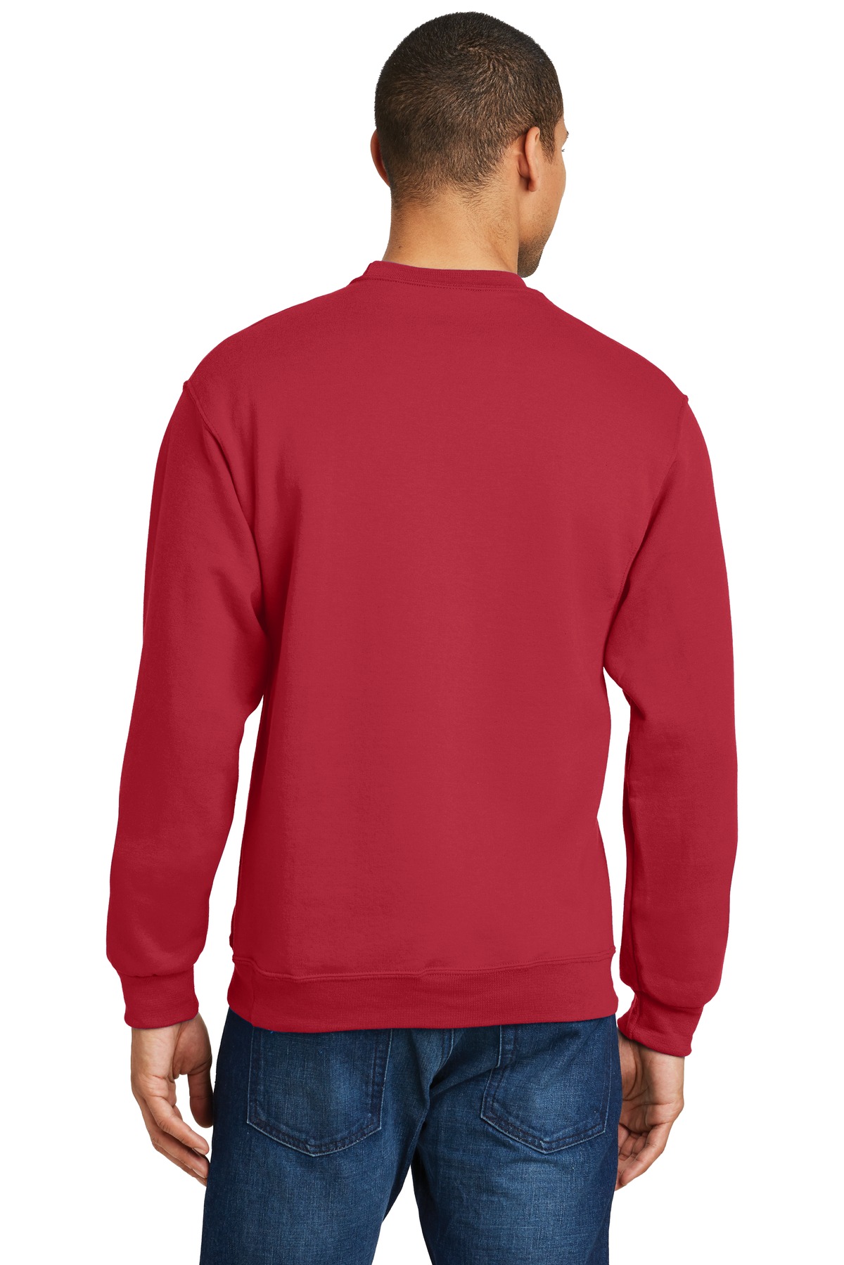 562M Jerzees - NuBlend Crewneck Sweatshirt. - Back Image