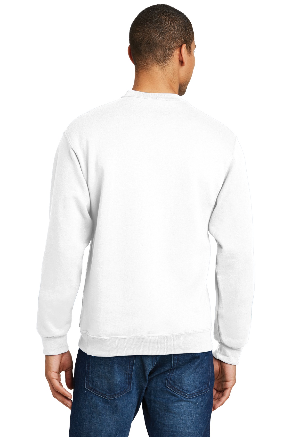 562M Jerzees - NuBlend Crewneck Sweatshirt. - Back Image