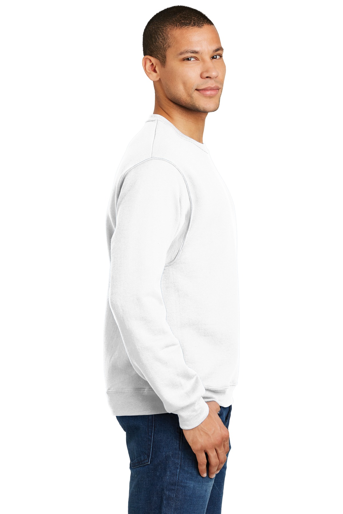 562M Jerzees - NuBlend Crewneck Sweatshirt. - Siide Image