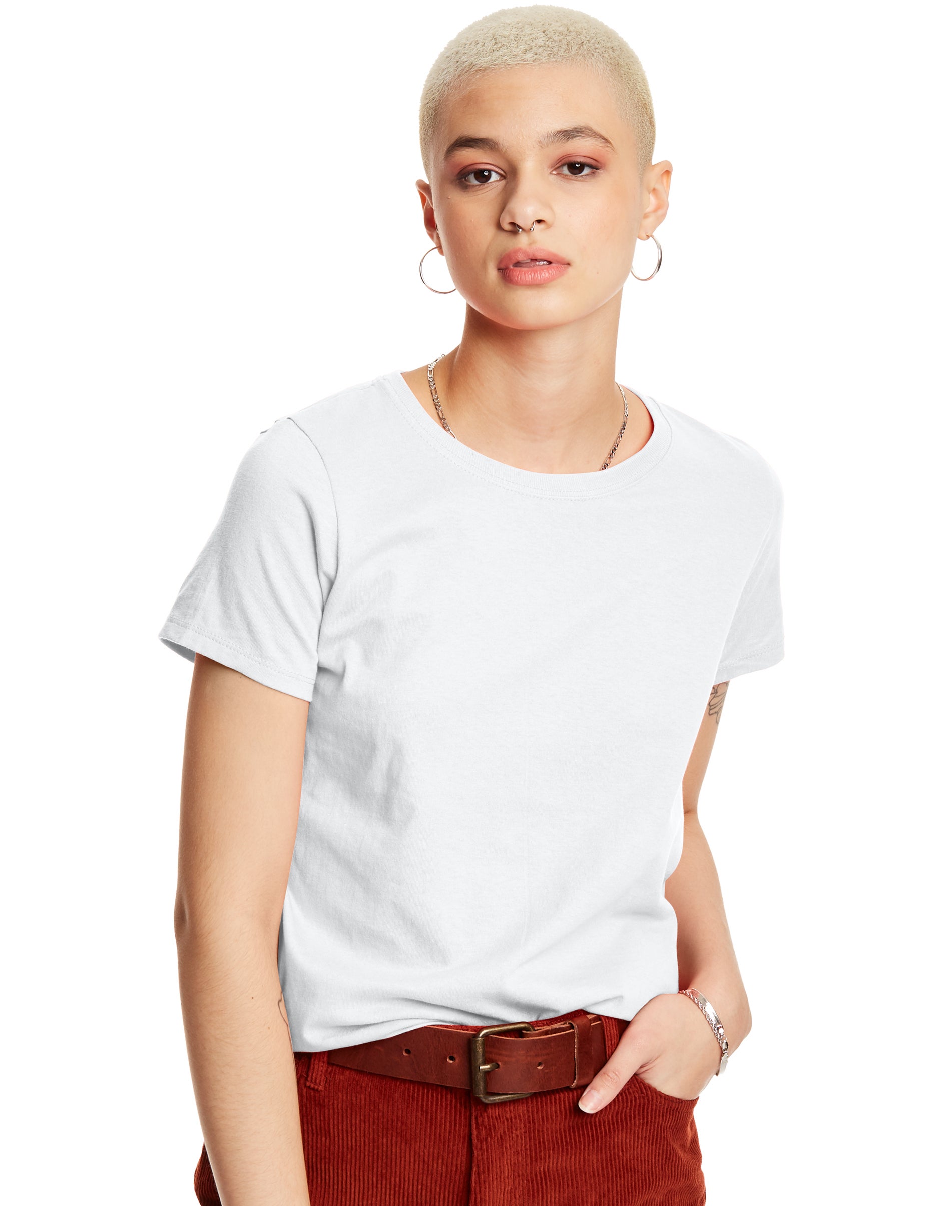 5680 Hanes Ladies Essentials Relaxed Fit T-Shirt