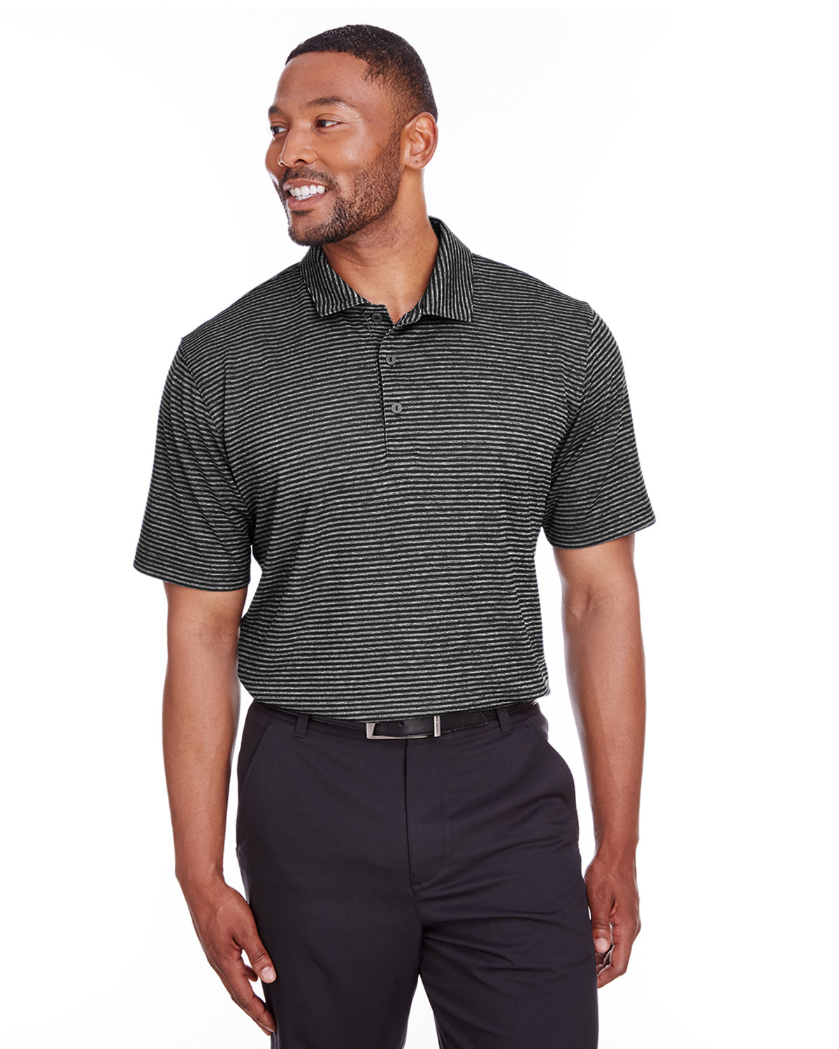 596804 Puma Mens Performance Stripe Polo 596804 Puma Mens Performance Stripe Polo