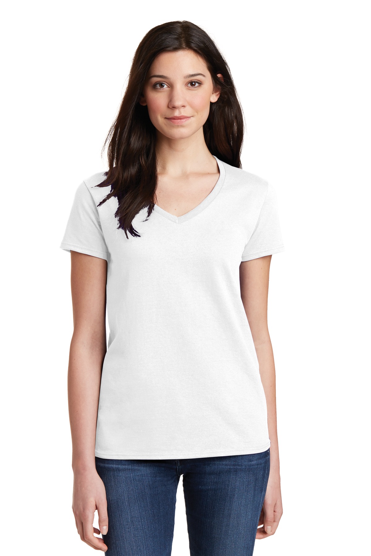 5V00L Gildan Heavy Cotton Women’s V-Neck T-Shirt 5V00L Gildan Heavy Cotton Women’s V-Neck T-Shirt