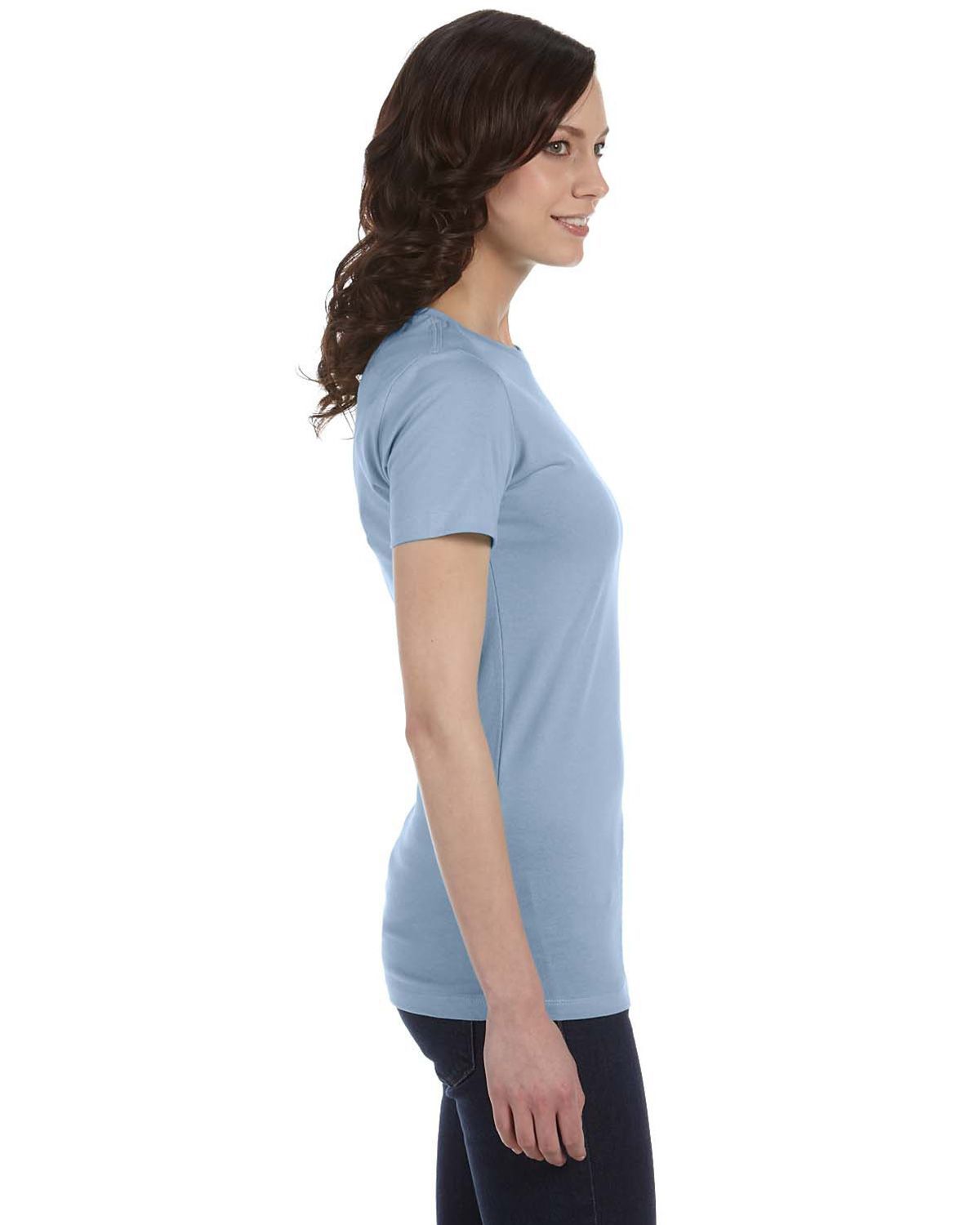 6004 Bella + Canvas Womens Slim Fit Tee - Siide Image
