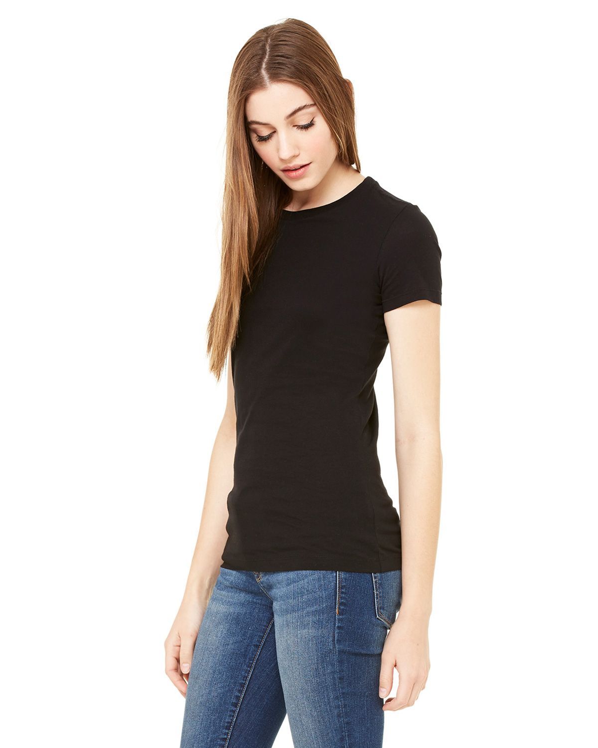 6004 Bella + Canvas Womens Slim Fit Tee - Siide Image