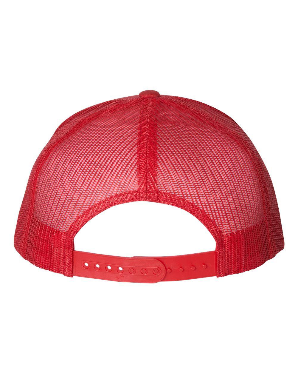 Yupoong 6006 Trucker Hat 6006 Yupoong - Five-Panel Classic Trucker Cap - Back Image